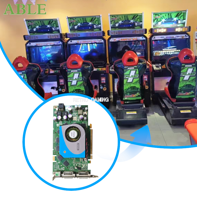 Arcade Wangan Midnight - Arcade Driving Parts Racing Machine Grafische