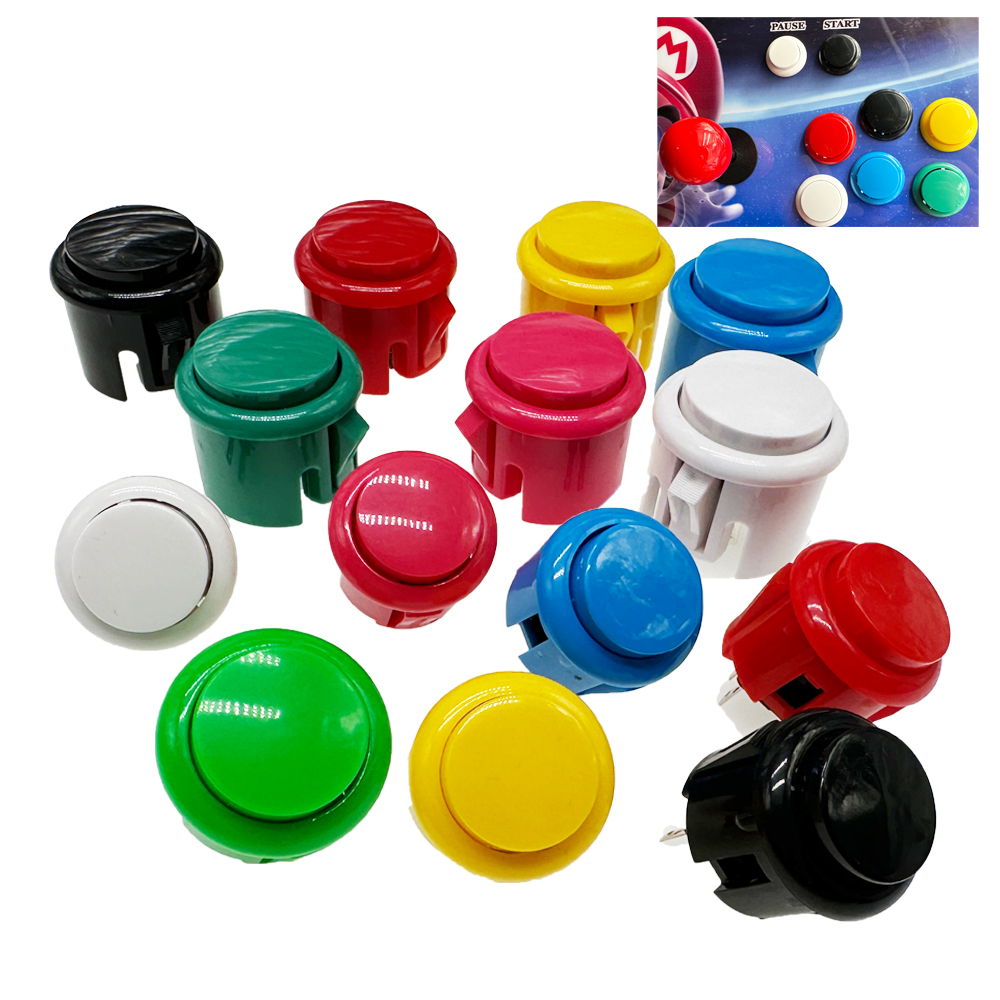 Arcade Wangan Midnight - 12 stuks Kopie Sanwa Knoppen 30mm