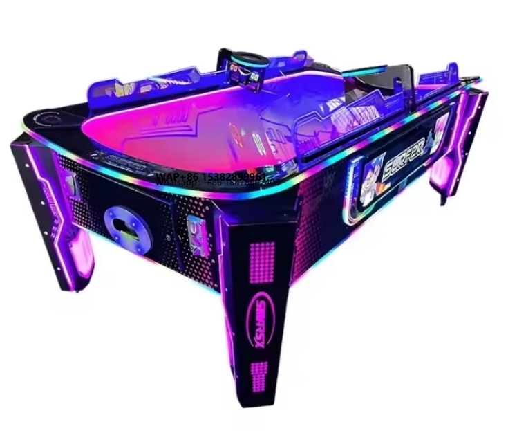 Arcade Game Coin - Nieuwe product muntbediende 2-persoons airhockey sportspelmachine