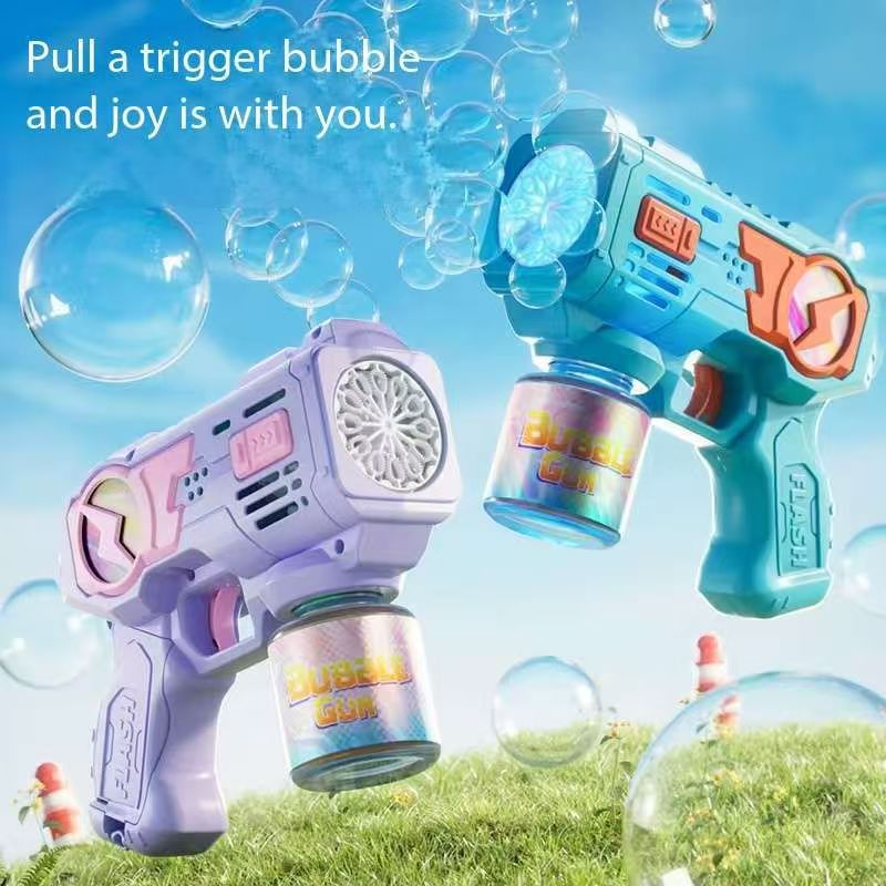 Bubble Gum Machine - 2026 Volautomatisch ruimtebelblaasspeelgoed Bubble Gun Outdoor