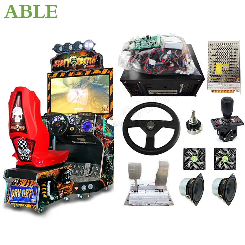Boxing Machine Arcade - Vuile Drivin Arcade Game Machine Doe-Het-Zelver