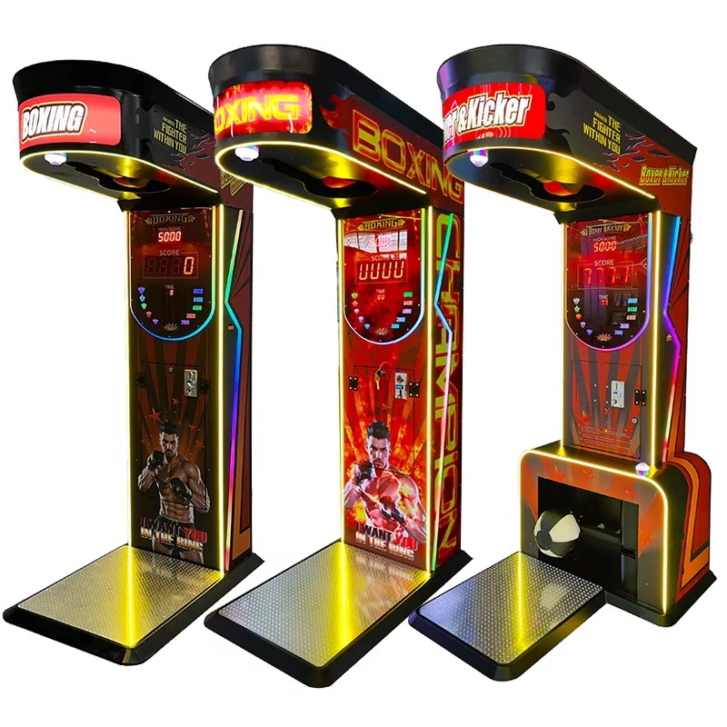 Boxing Machine Arcade - Waterdichte straatboks kickmachine buiten arcade entertainment