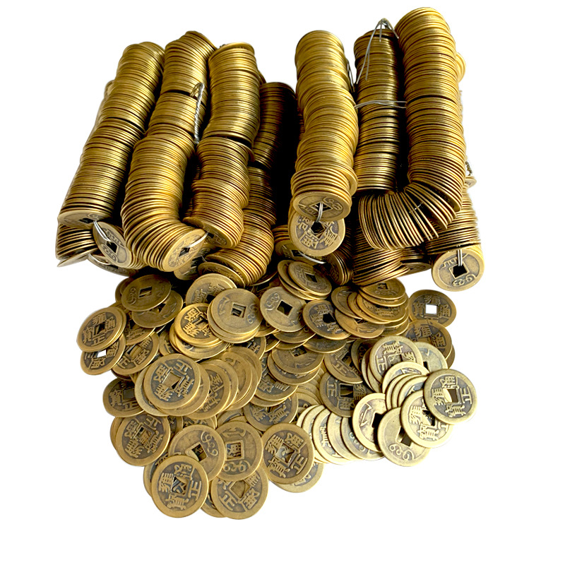 Arcade Game Coin - 100 Stuks Chinese Koperen Munten Craft