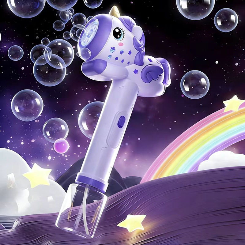 Bubble Gum Machine - Nieuwe Unicorn elektrische bellenblaaspistool automatische zeepblaasmachine