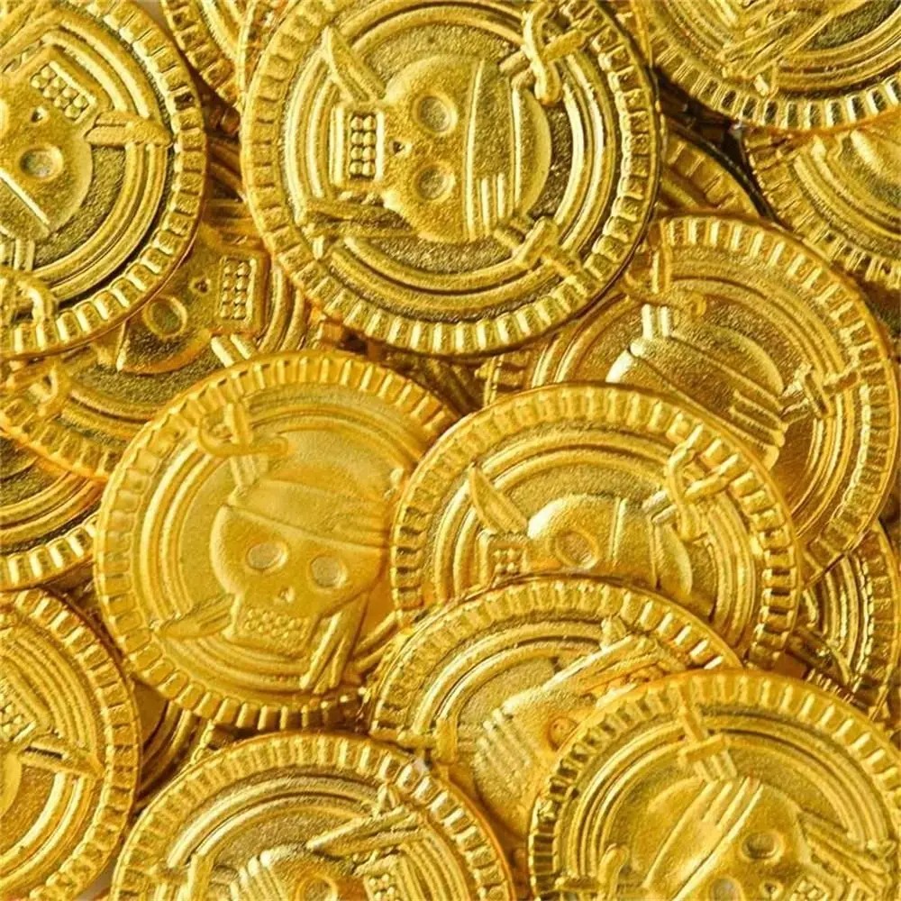 Plastic Piraat Gouden Munten G - Arcade Game Coin recensie en prijs