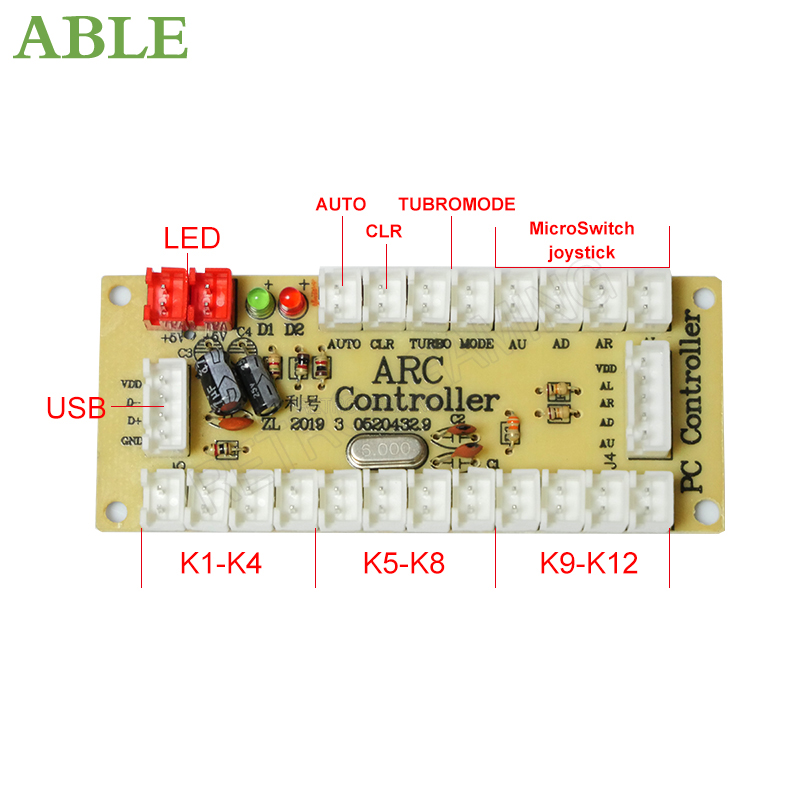 Arcade 2 Speler Nul Delay Kit  - Arcade Ticket Machine recensie en prijs