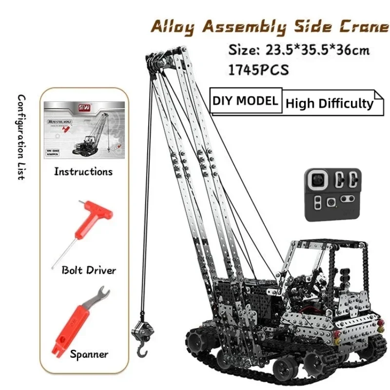 DIY Metal RC Kraan Elektrische - Claw Crane Machine recensie en prijs