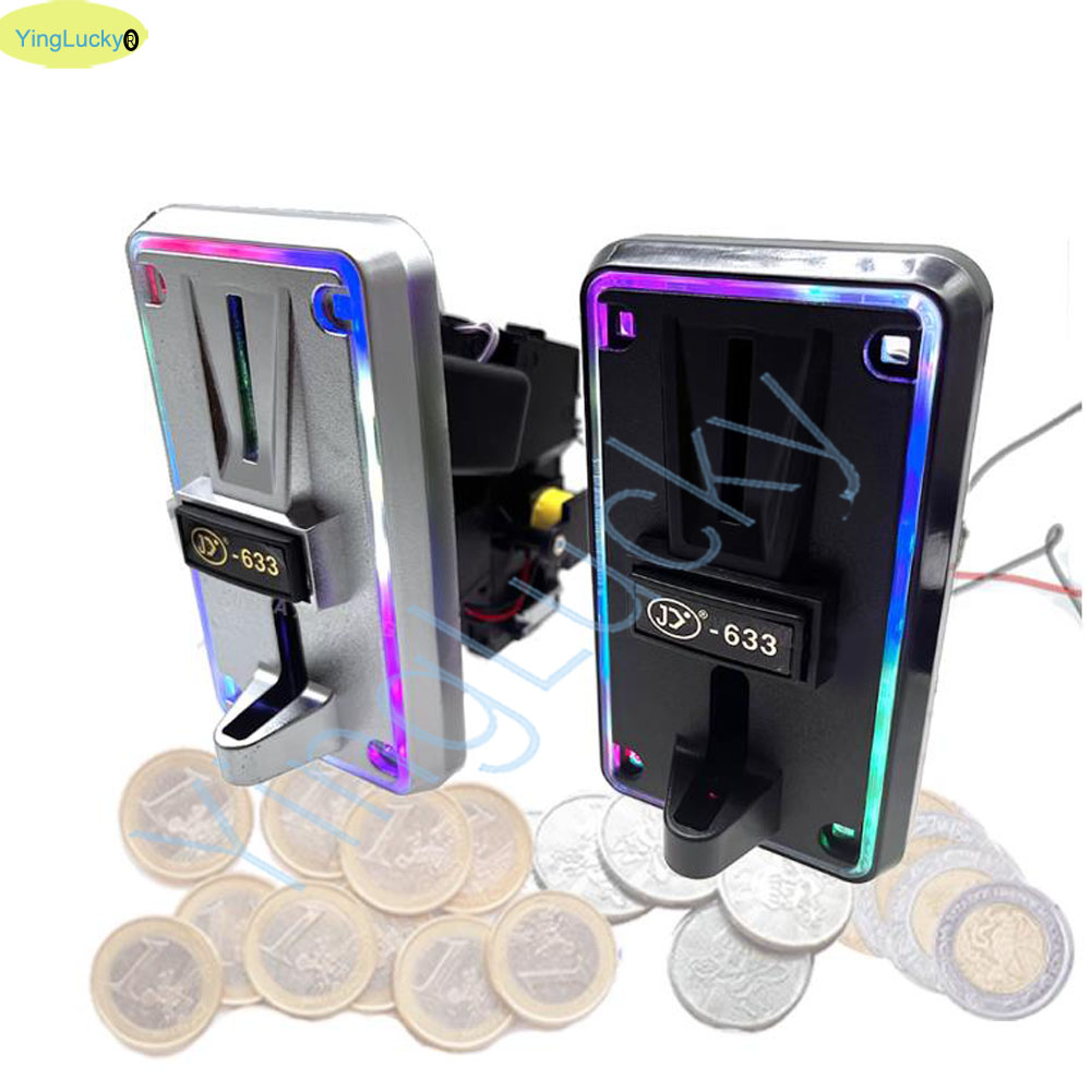 Kleurrijke LED Multi Coin Acce - Arcade Ticket Machine recensie en prijs