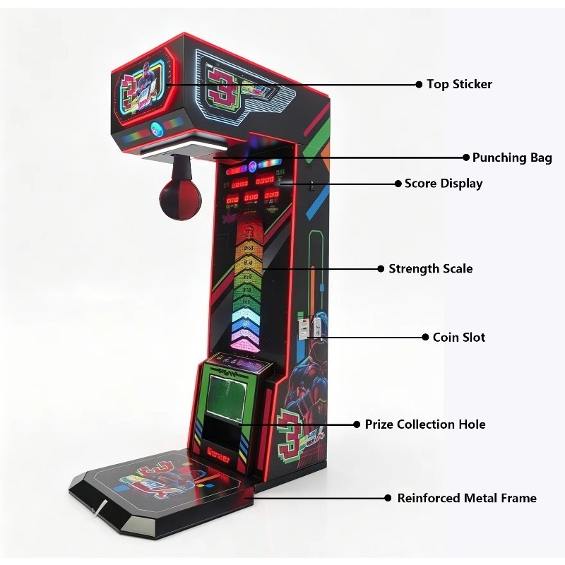 Bokssimulator Elektronische Bo - Arcade Games & Vending Co recensie en prijs