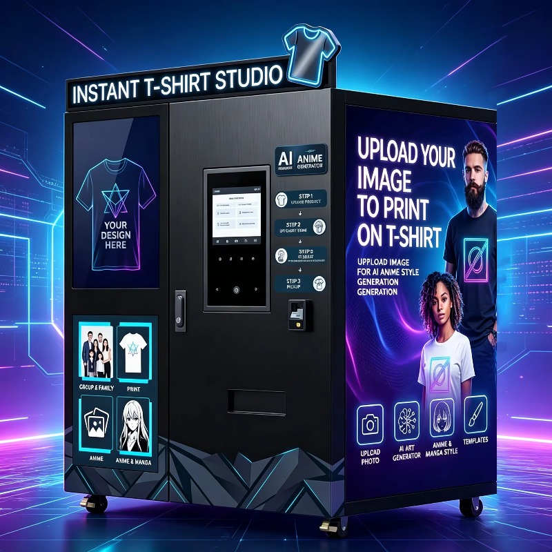 AI Intelligente Kledingverkoop - Arcade Ticket Machine recensie en prijs