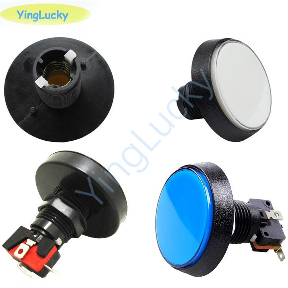 10 Stuks Arcade Knop 60Mm Led  - Coin Acceptor Selector recensie en prijs
