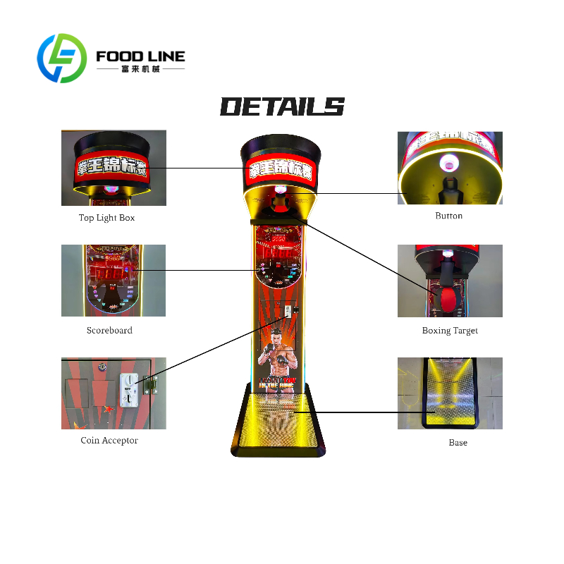 Aangepaste arcade-arcade-spela - Boxing Machine Arcade recensie en prijs