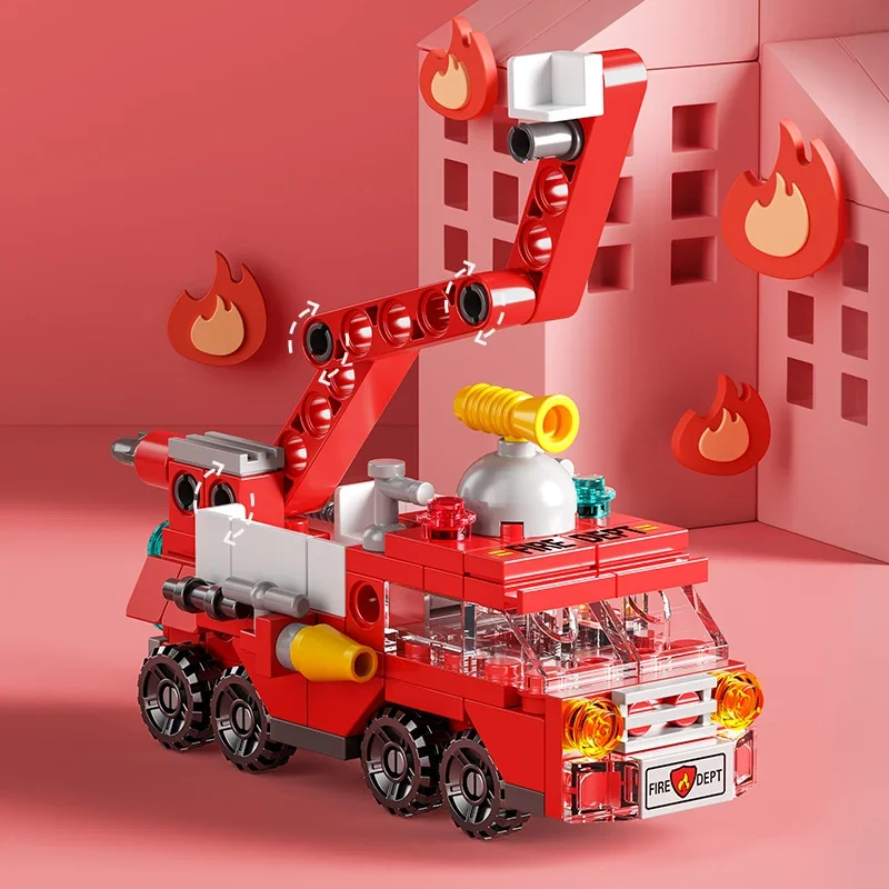 City Fire Car bouwstenen voor  - Claw Crane Machine recensie en prijs
